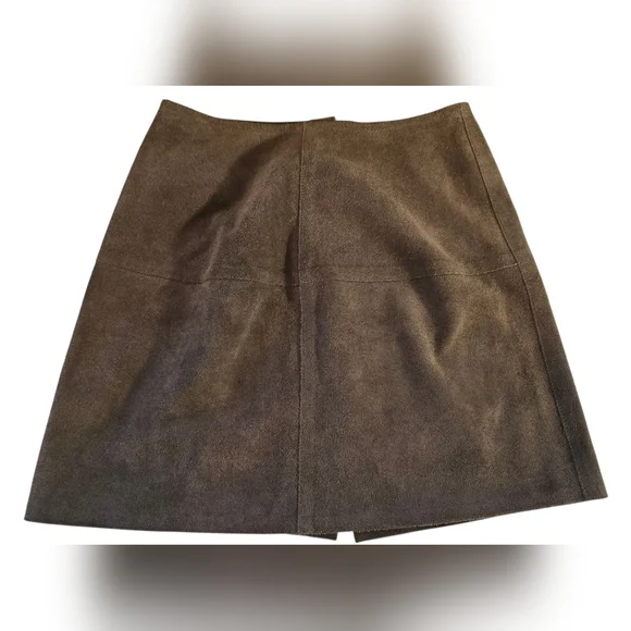 Banana Republic Leather Size 4 Skirt